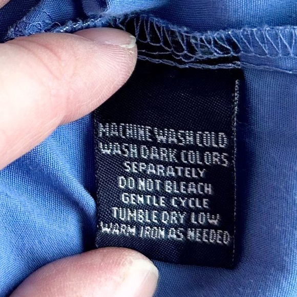 EUC BOY’S U.S. Polo Association uniform division long sleeve button down shirt - Picture 2 of 5